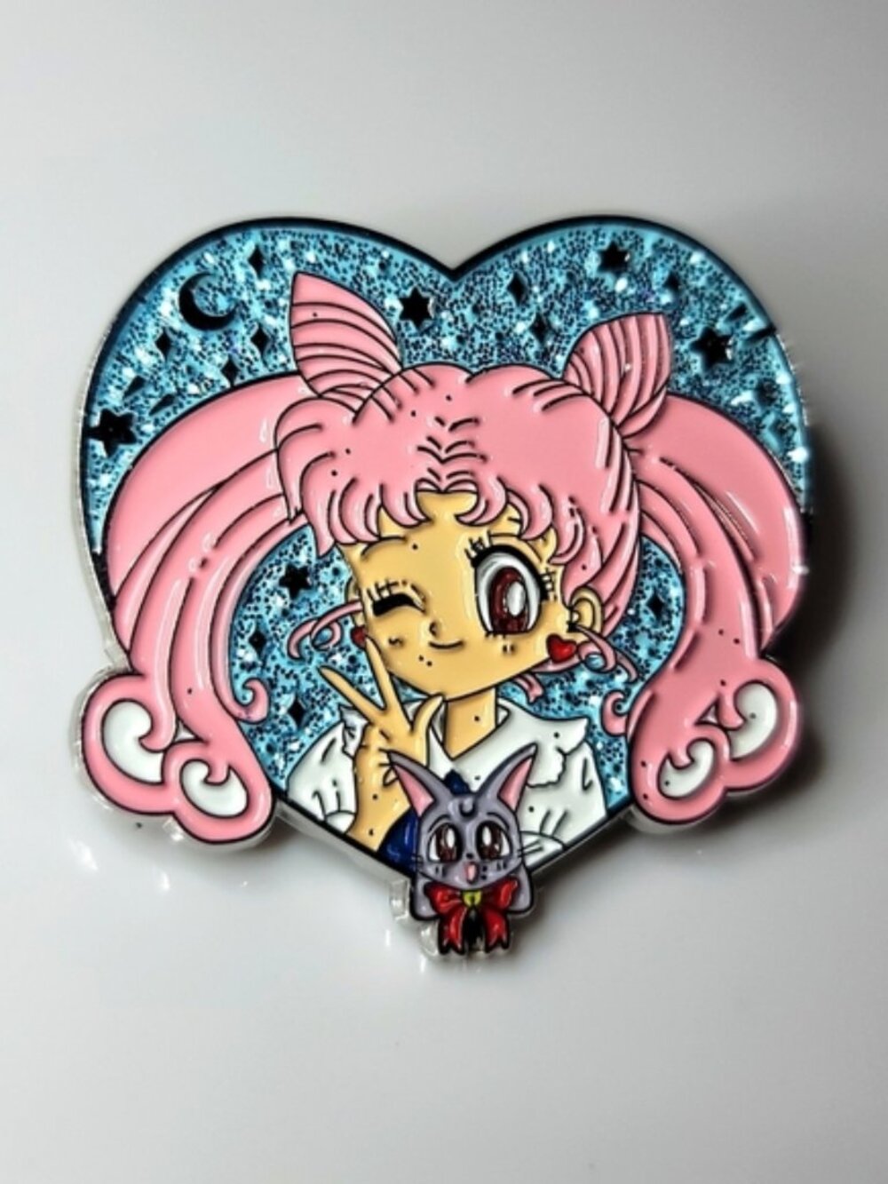 Sailor Moon ✦ Artemis Enamel Lapel Pin ✦ Japanese Anime Cat NWT